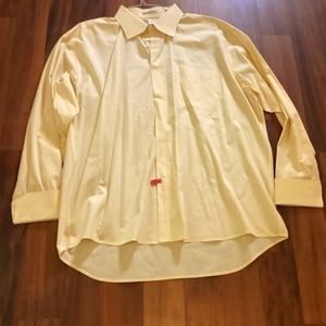 Men’s Yellow French Cuff shirt